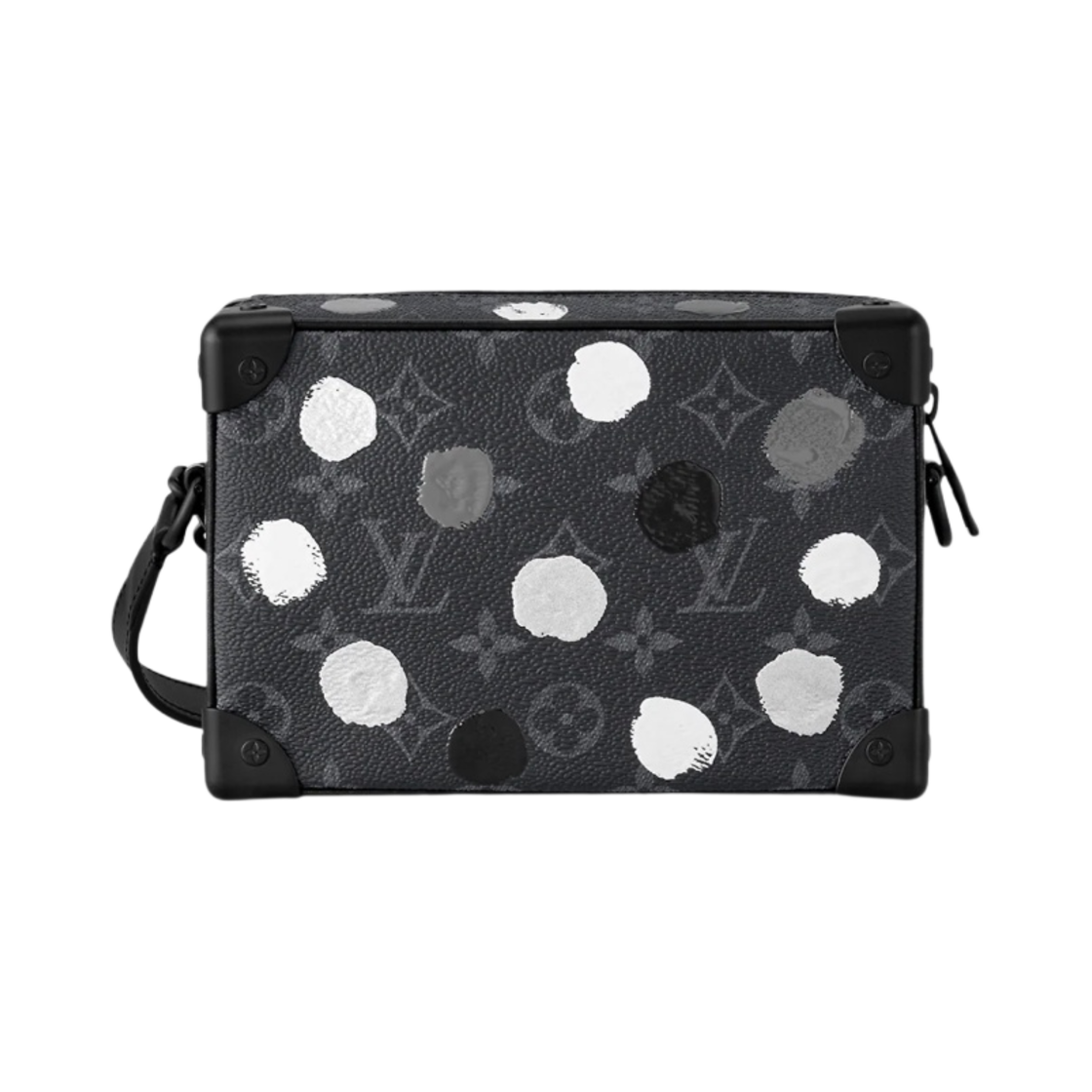 루이비통 x 야요이 쿠사마 미니 소프트 트렁크 블랙 실버(Louis Vuitton x YK Mini Soft Trunk Black Silver) - 3