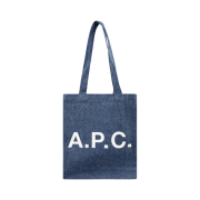 A.P.C. Lou Denim Tote Bag Blue
