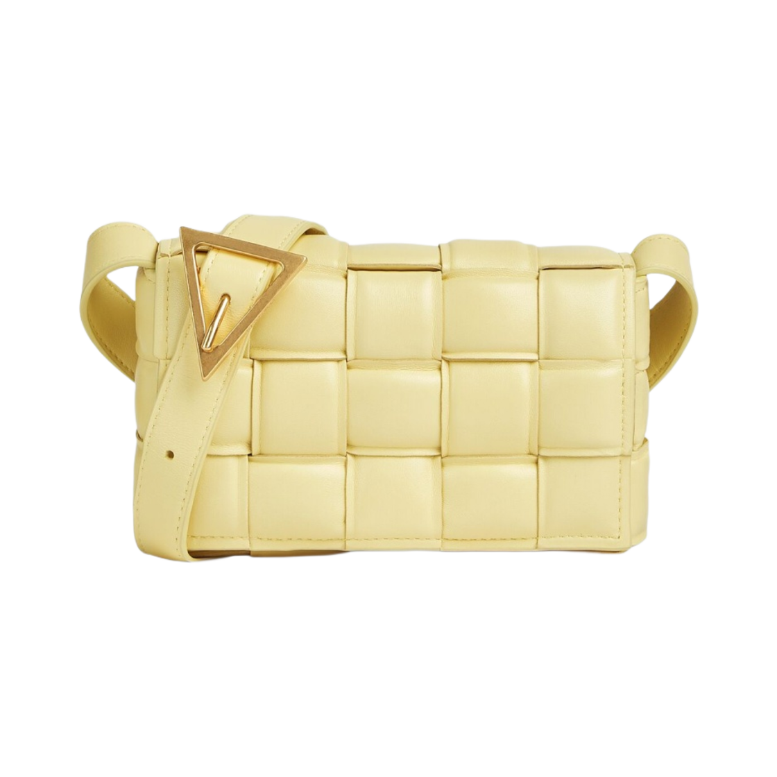 보테가 베네타 스몰 패딩 카세트백 아이스 크림