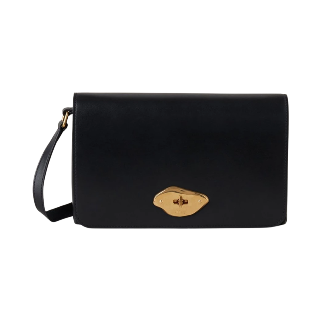 멀버리 스트랩 라나 크로스바디백 블랙(Mulberry Strap Lana Crossbody Bag Black)