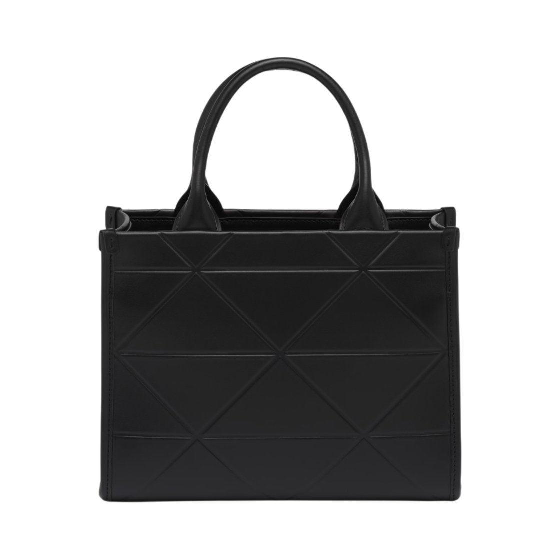 프라다 스몰 프라다 심볼 스티칭 레더백 블랙(Prada Small Prada Symbole Leather Bag with Stitching Black) - 2