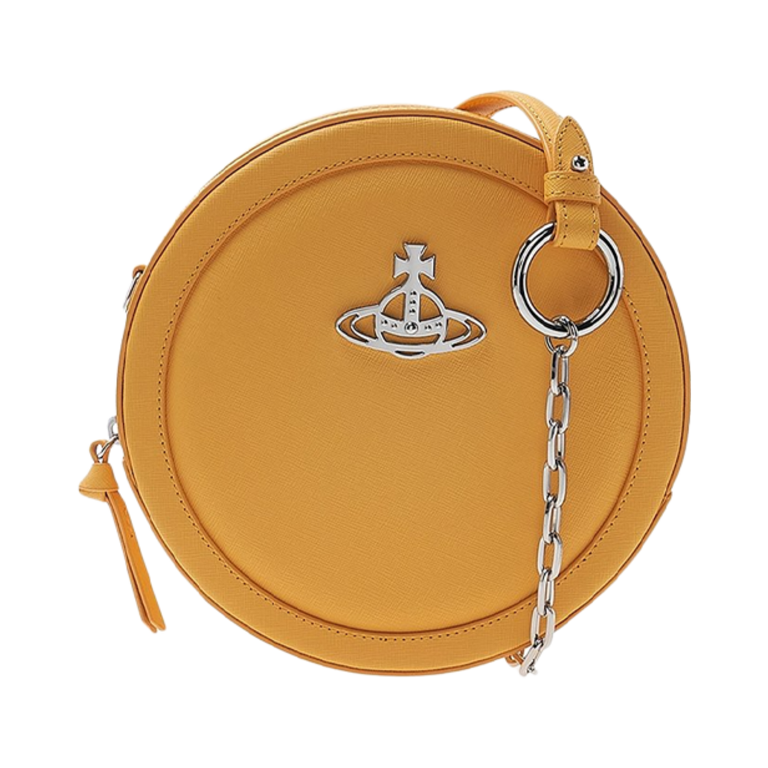 43040056-L001N-E401 Vivienne Westwood Ruby Round Crossbody Bag Yellow