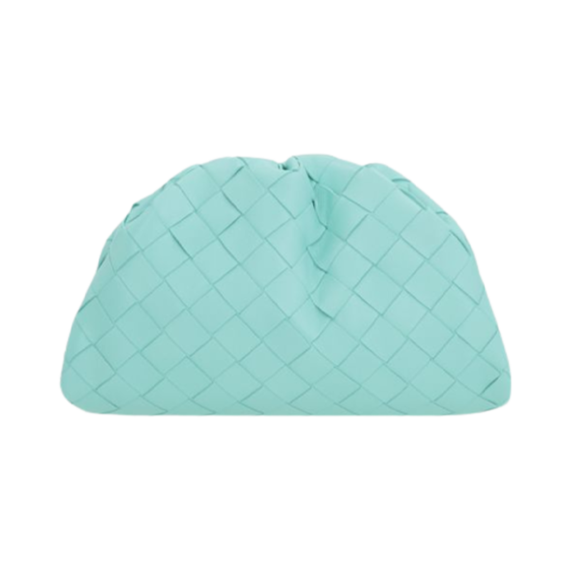 585852VCPP13927 Bottega Veneta Mini Leather Pouch Celadon