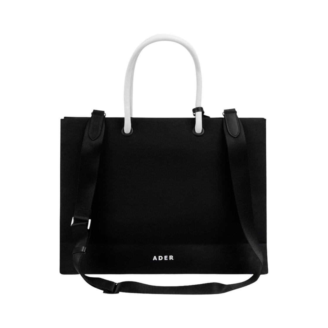 ★韓国の人気★【Ader Error】★Wide Shopper Bag Noi.r★ ☆韓国の人気☆【Ader Error】☆Wide Shopper Bag Noi.r☆