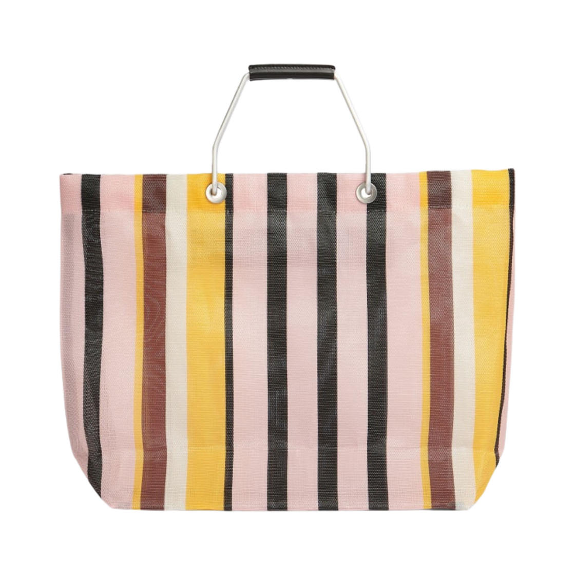 마르니 마켓 스트라이프 백 로즈 소르베(Marni Market Stripe Bag Rose Sorbet) - 2