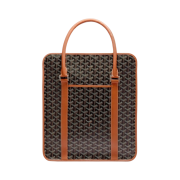 Goyard Bourgogne Bag Black Tan
