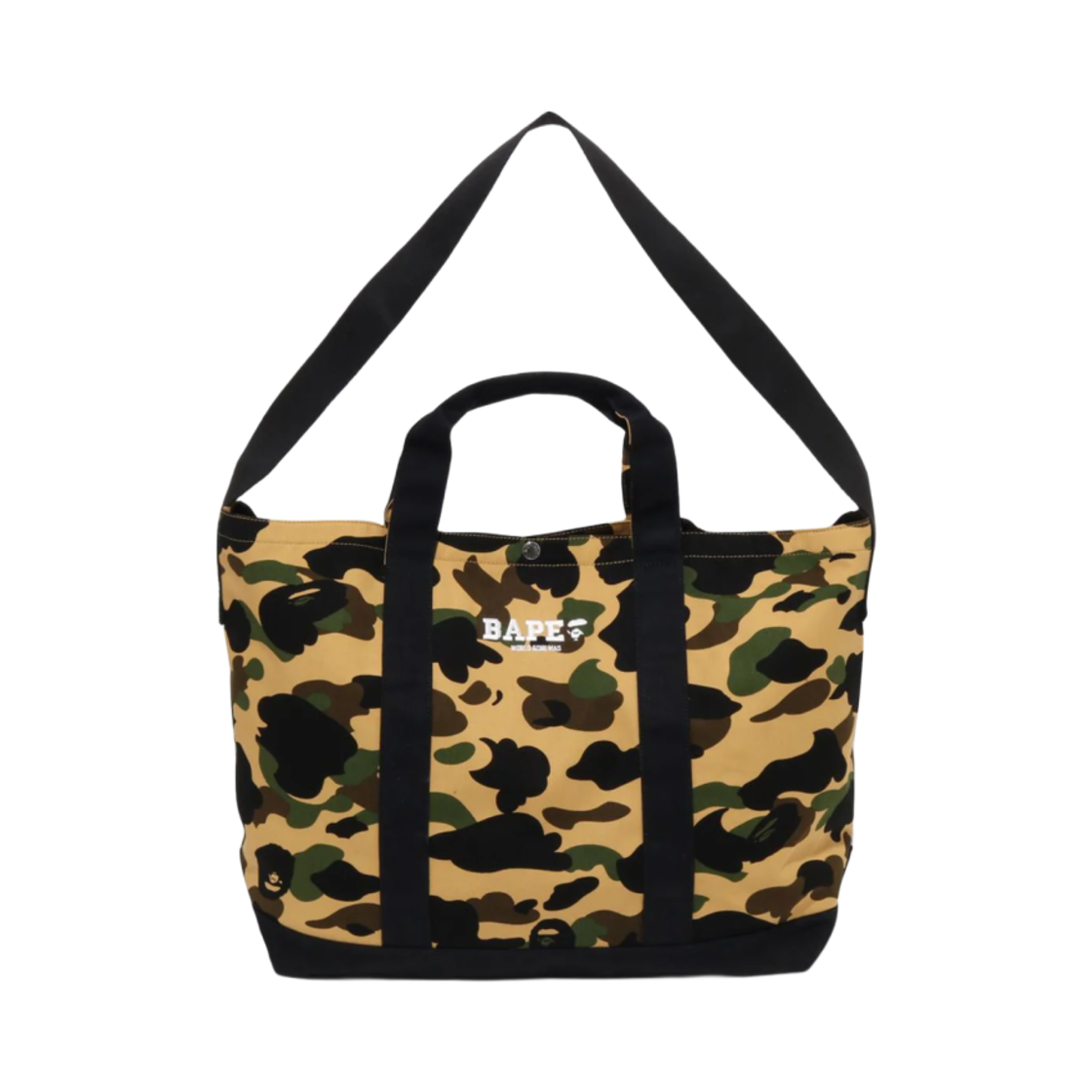 베이프 퍼스트 카모 투웨이 토트백 옐로우