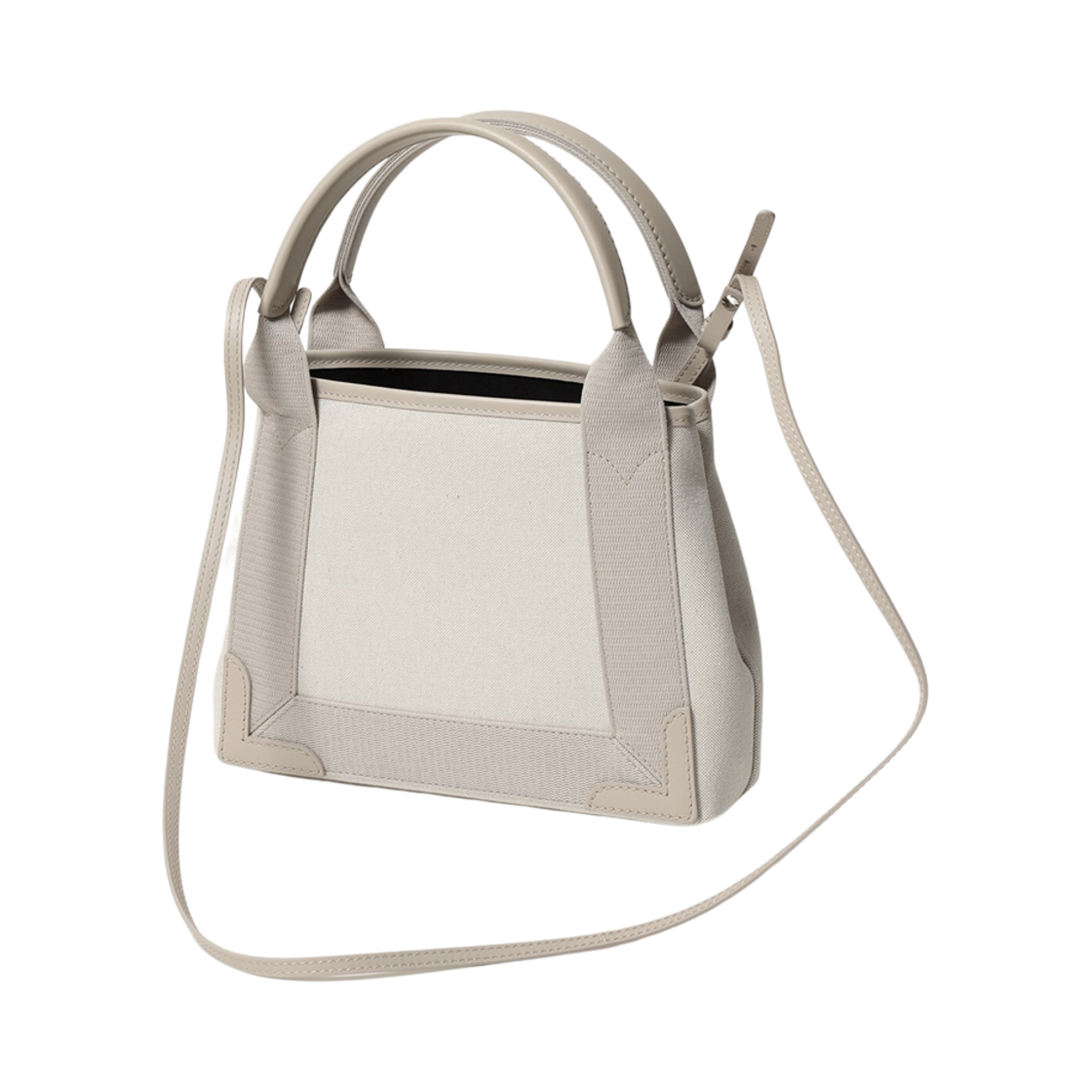 발렌시아가 네이비 XS 카바스 베이지(Balenciaga Navy XS Cabas Beige) - 2
