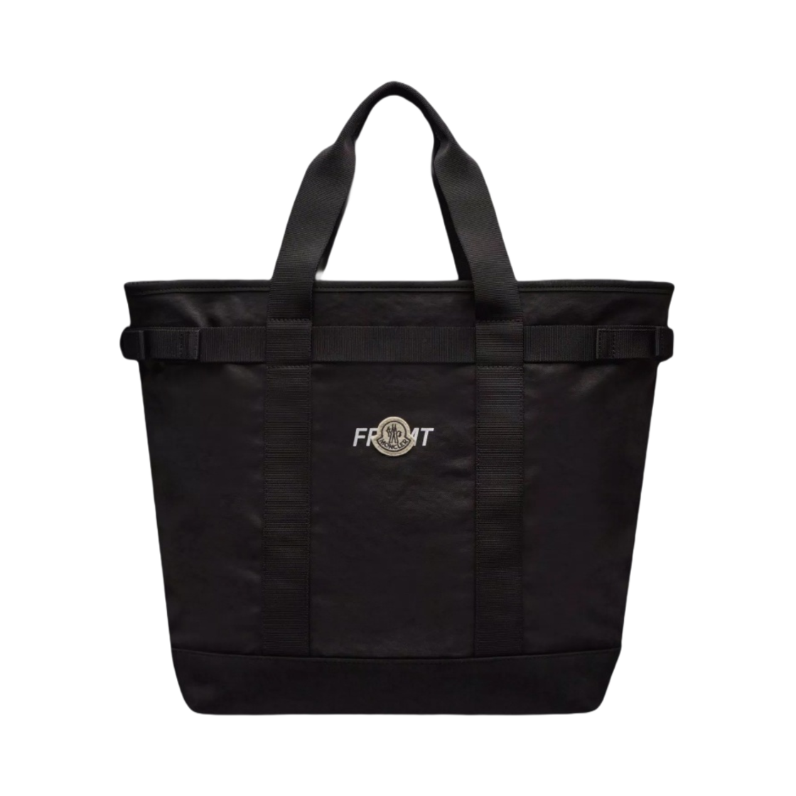 몽클레르 x 프라그먼트 캔버스 토트백 블랙 - 23FW(Moncler x Fragment Canvas Tote Bag Black - 23FW) - 3