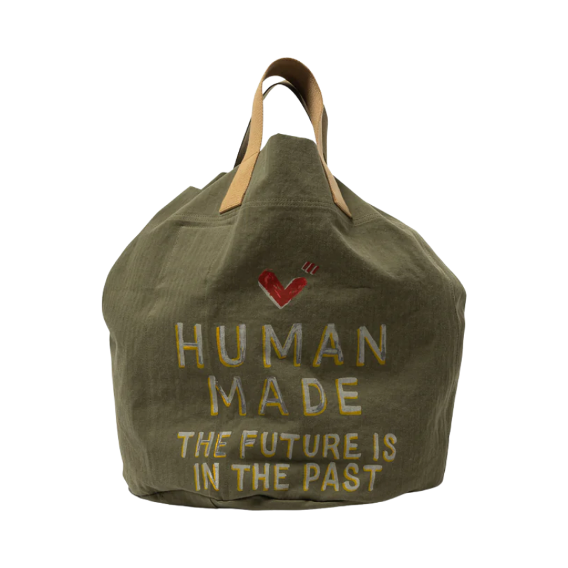 휴먼 메이드 토트백 올리브 드랩(Human Made Tote Bag Olive Drab)