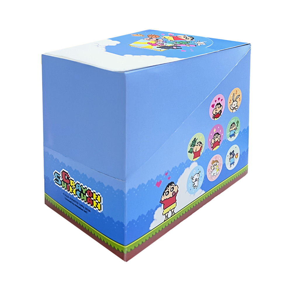 대원미디어 짱구는못말려 픽셀 자수 캔배지 풀박스