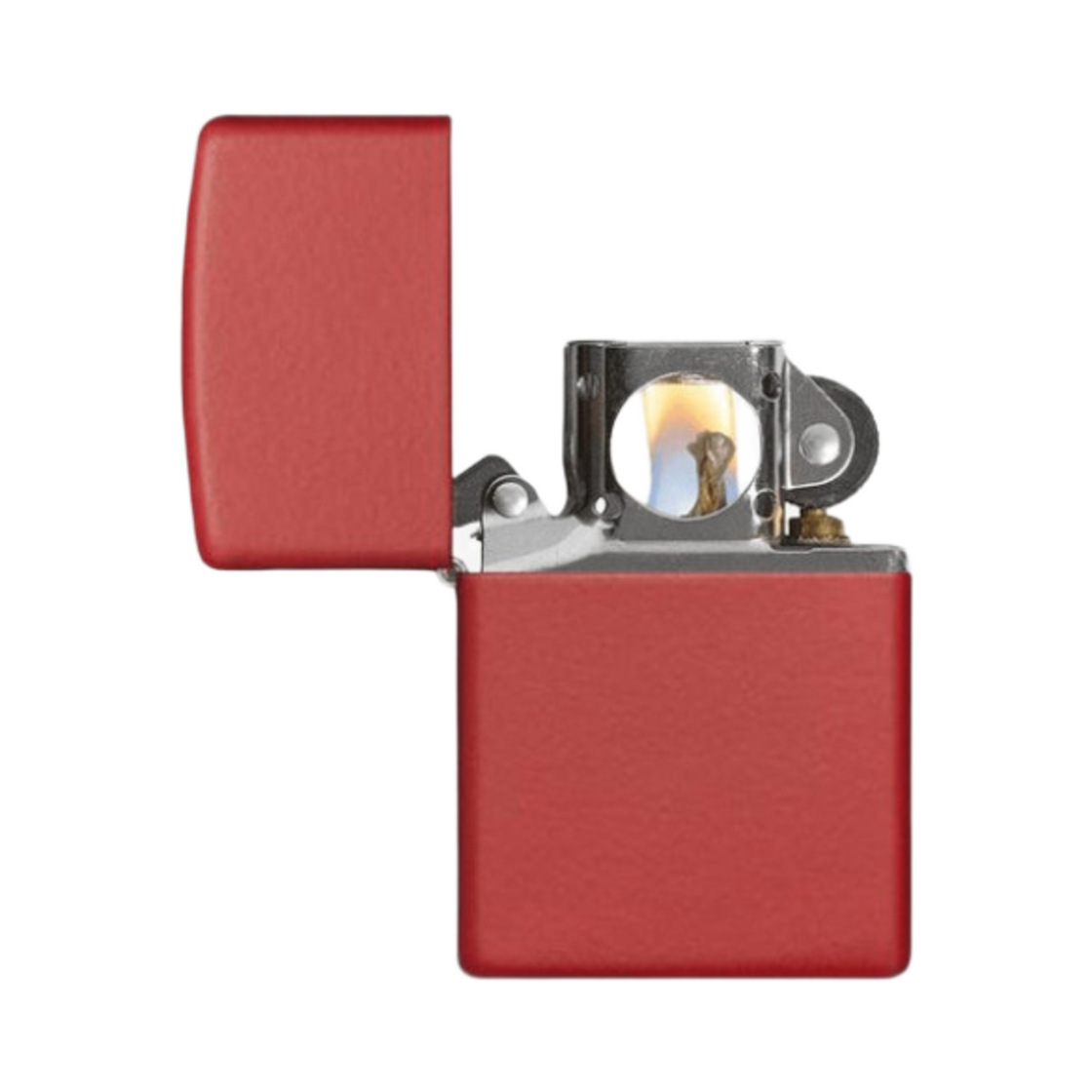 지포 클래식 매트 라이터 레드(Zippo Classic Matte Lighter Red) - 3