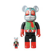 Bearbrick Kamen Rider New No.2 100% & 400% Set