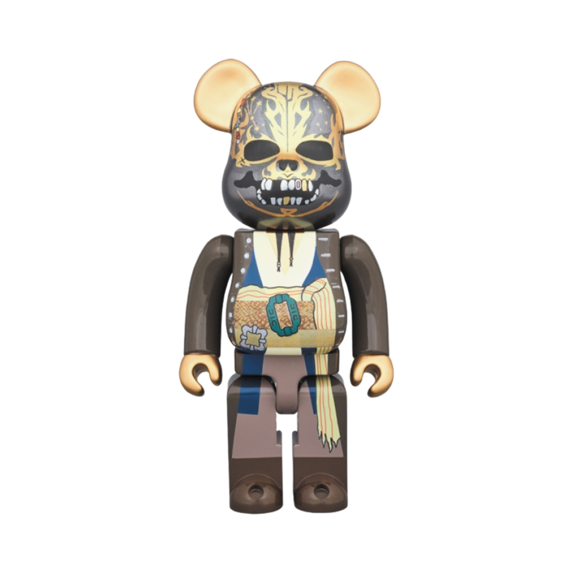 베어브릭 잭 스패로우 캐리비안의 해적: 죽은 자는 말이 없다 버전 100% & 400% 세트(Bearbrick Jack Sparrow Pirates Of the Caribbean: Dead Men Tell No Tales Ver. 100% & 400% Set) - 2