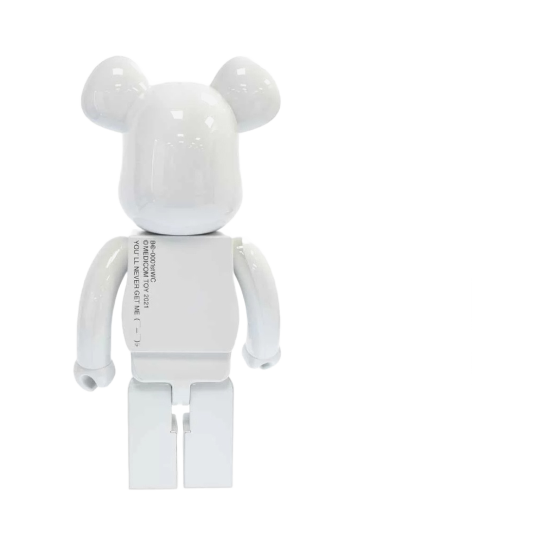 베어브릭 20주년 퍼스트 모델 1000% 화이트 크롬 | Bearbrick