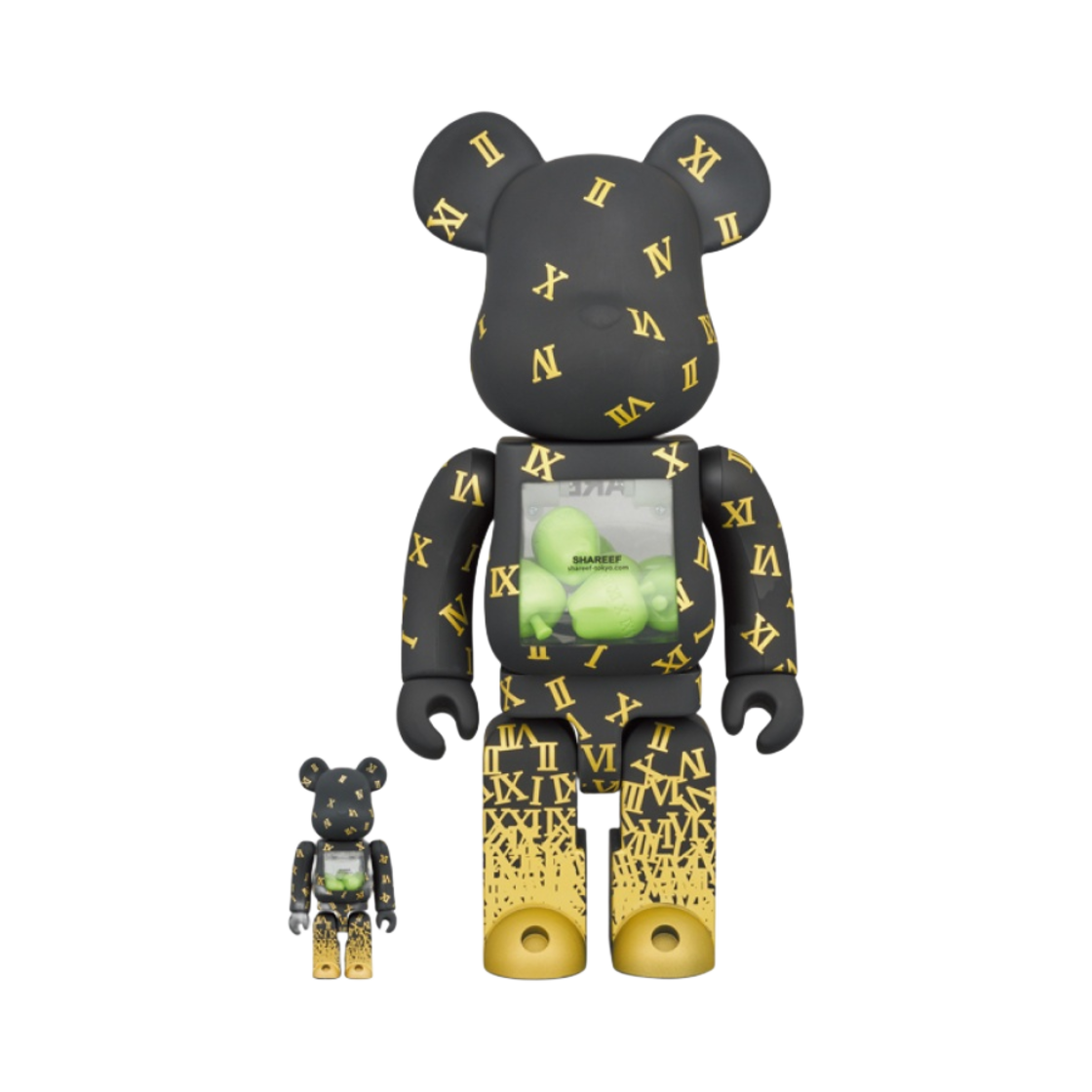 베어브릭 x 샤리프 3 100% & 400% 세트(Bearbrick x Shareef 3 100% & 400% Set)