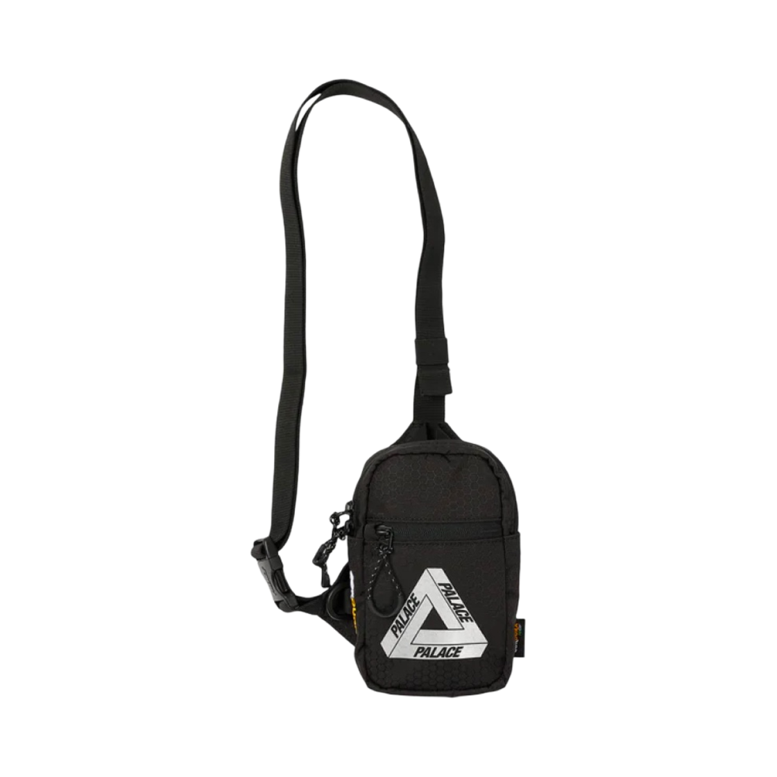팔라스 코듀라 에코 헥스 립스탑 샷 백 블랙 - 23FW(Palace Cordura Eco Hex Ripstop Shot Bag Black - 23FW)
