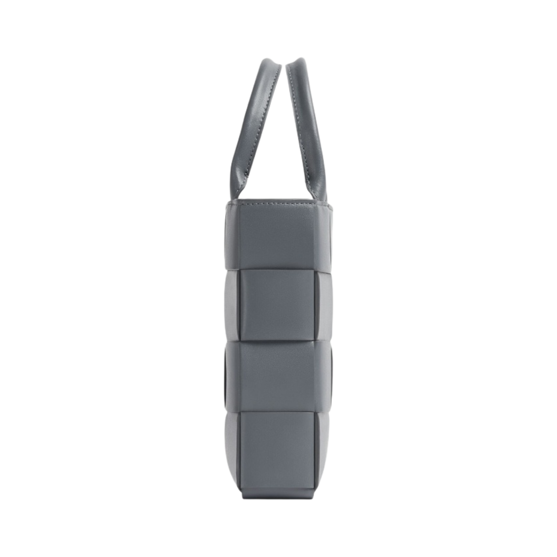 보테가 베네타 미니 레더 카세트 토트백 썬더(Bottega Veneta Mini Leather Cassette Tote Bag Thunder) - 2