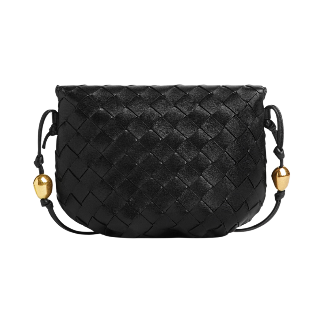 보테가 베네타 파우치 온 스트랩 블랙(Bottega Veneta Pouch on Strap Black) - 2