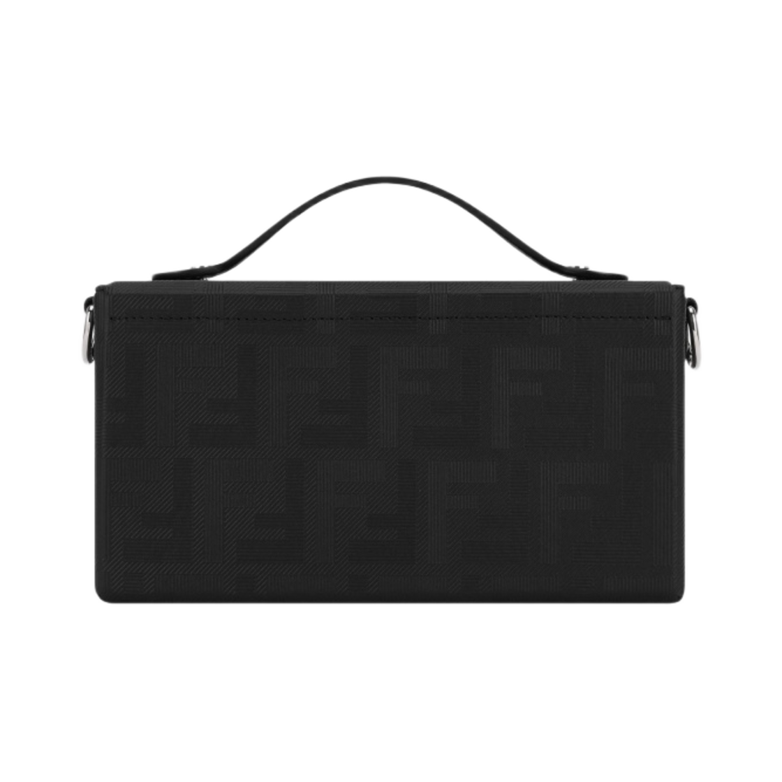 펜디 레더 바게트 소프트 트렁크백 블랙(Fendi Baguette Soft Trunk Leather Bag Black) - 2