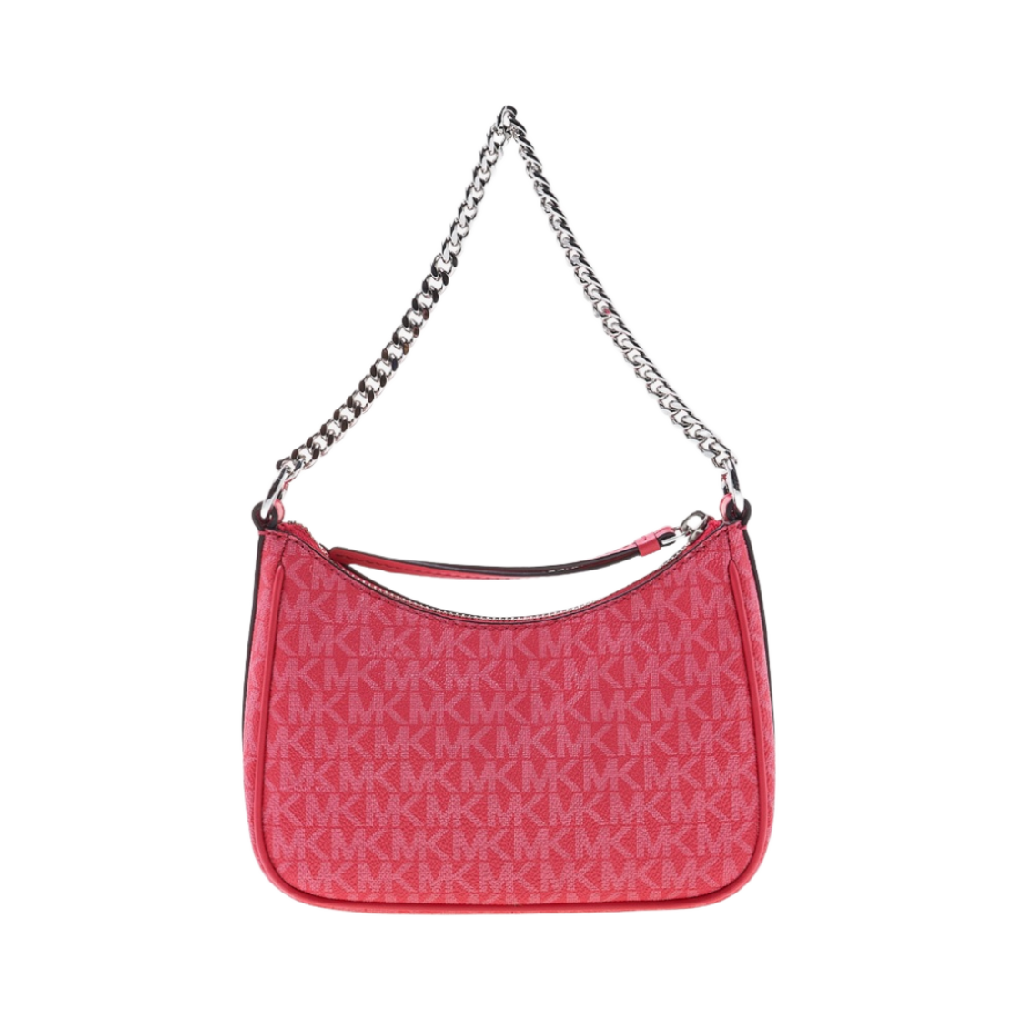 마이클 코어스 제트 세트 참 스몰 로고 포쉐트 워터멜론 레드(Michael Kors Jet Set Charm Small Logo Pochette Watermelon Red) - 3