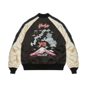 Palace x Y-3 Reversible Souvenir Jacket Navy Cream - 22FW