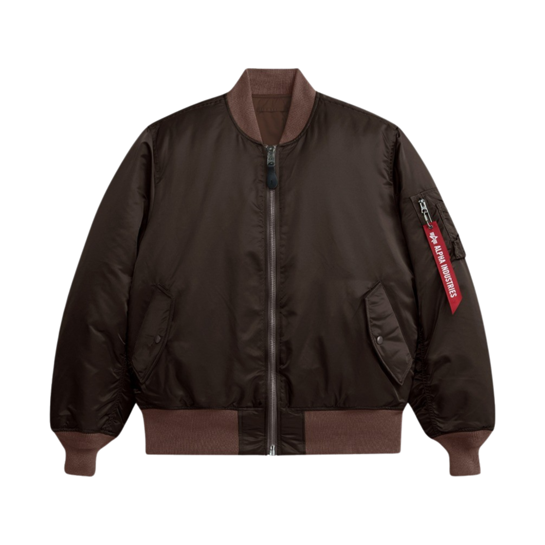 알파 인더스트리 알파 MA-1 플라이트 재킷 초콜릿(ALPHA INDUSTRIES ALPHA MA-1 Flight Jacket Chocolate)