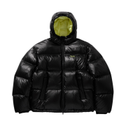 TONY HAWK Balboa Ripstop Hooded Down Short Puffer Black