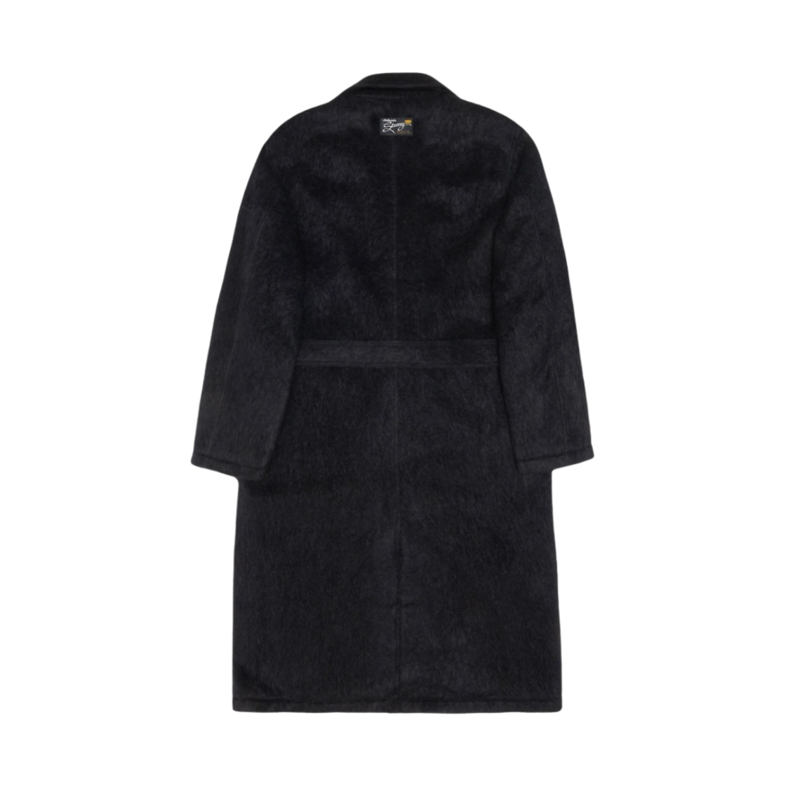 스투시 모헤어 트렌치 코트 블랙(Stussy Mohair Trench Coat Black) - 2