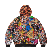 Supreme AOI Embroidered Hooded Work Jacket Flames - 25SS