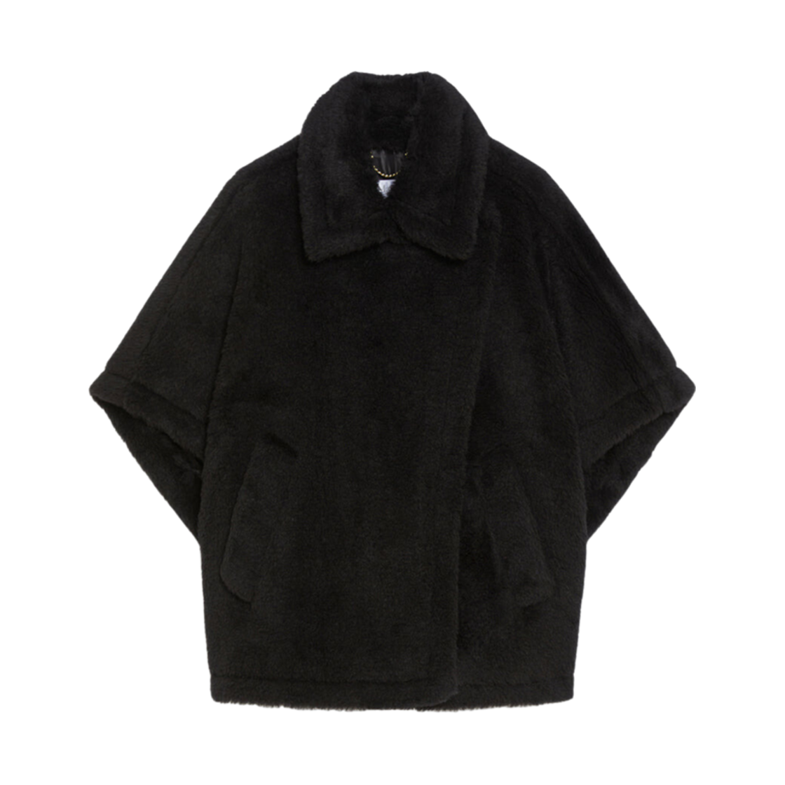 (W) 막스마라 테베1 테디 케이프 블랙