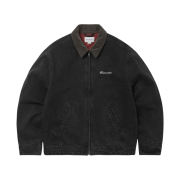 Thisisneverthat Denim Work Jacket Black