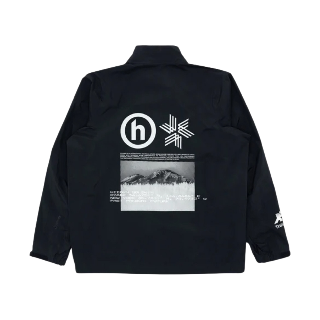 - Hidden NY x Goldwin Goretex Pac Light Act Field Jacket Black