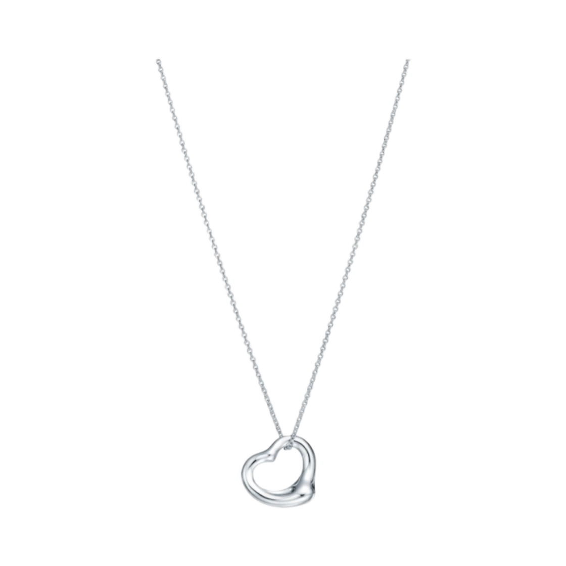 티파니 앤 코 엘사 퍼레티 오픈 하트 펜던트 16mm 실버(Tiffany & Co. Elsa Peretti Open Heart Pendant 16mm Silver)