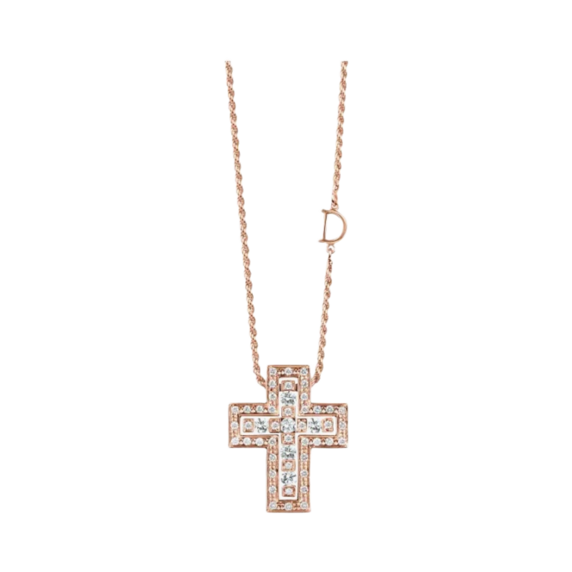 다미아니 벨에포크 다이아몬드 네클리스 핑크 골드(Damiani Belle Epoque Diamonds Necklace Pink Gold)