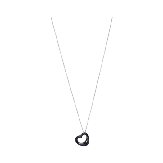 Tiffany & Co. Elsa Peretti Open Heart Pendant Sterling Silver