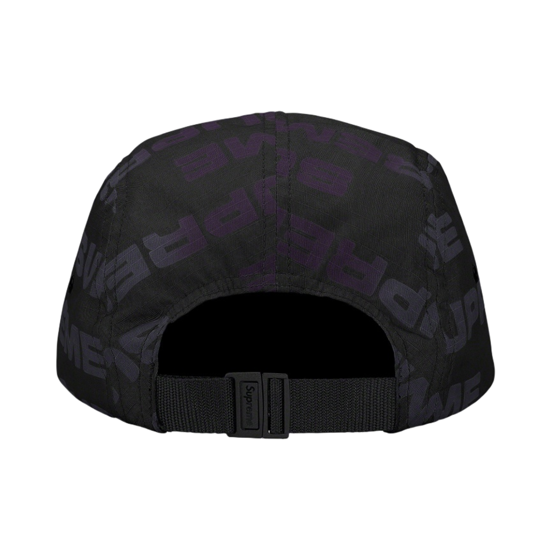 슈프림 리액티브 프린트 캠프캡 블랙 - 20FW(Supreme Reactive Print Camp Cap Black - 20FW) - 4