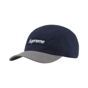 Supreme Waxed Cotton Camp Cap Navy - 21FW