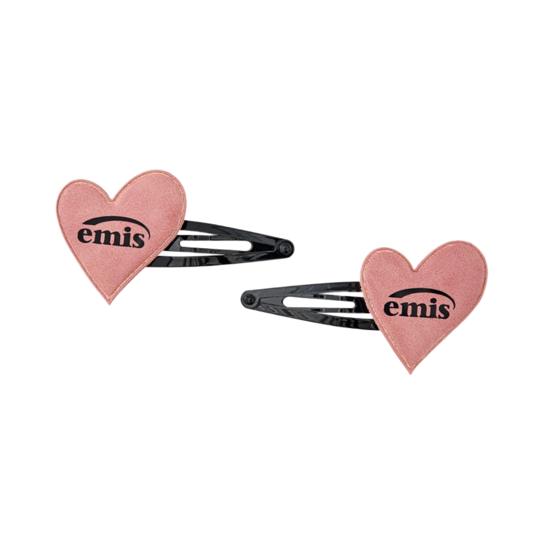 (W) 이미스 하트 헤어핀 핑크