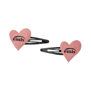 (W) Emis Heart Hairpin Pink
