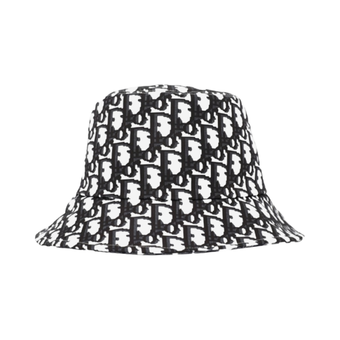 (W) 디올 리틀 비쉬 리버시블 버킷햇 블루((W) Dior Little Vichy Reversible Bucket Hat Blue) - 2
