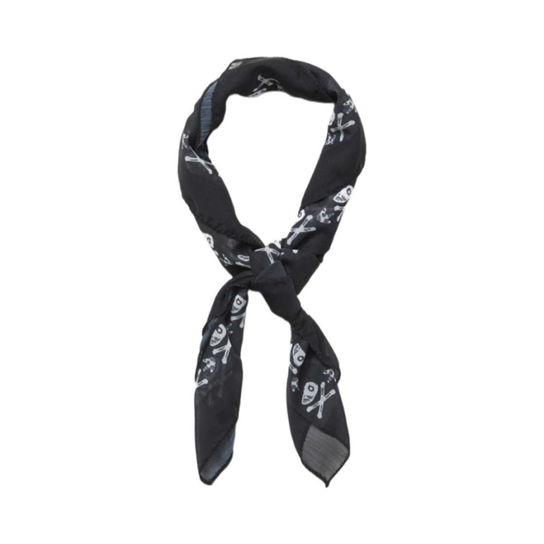 해칭룸 본 버드 스카프 블랙(Hatchingroom Bone Bird Scarf Black)