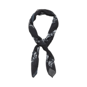 Hatchingroom Bone Bird Scarf Black