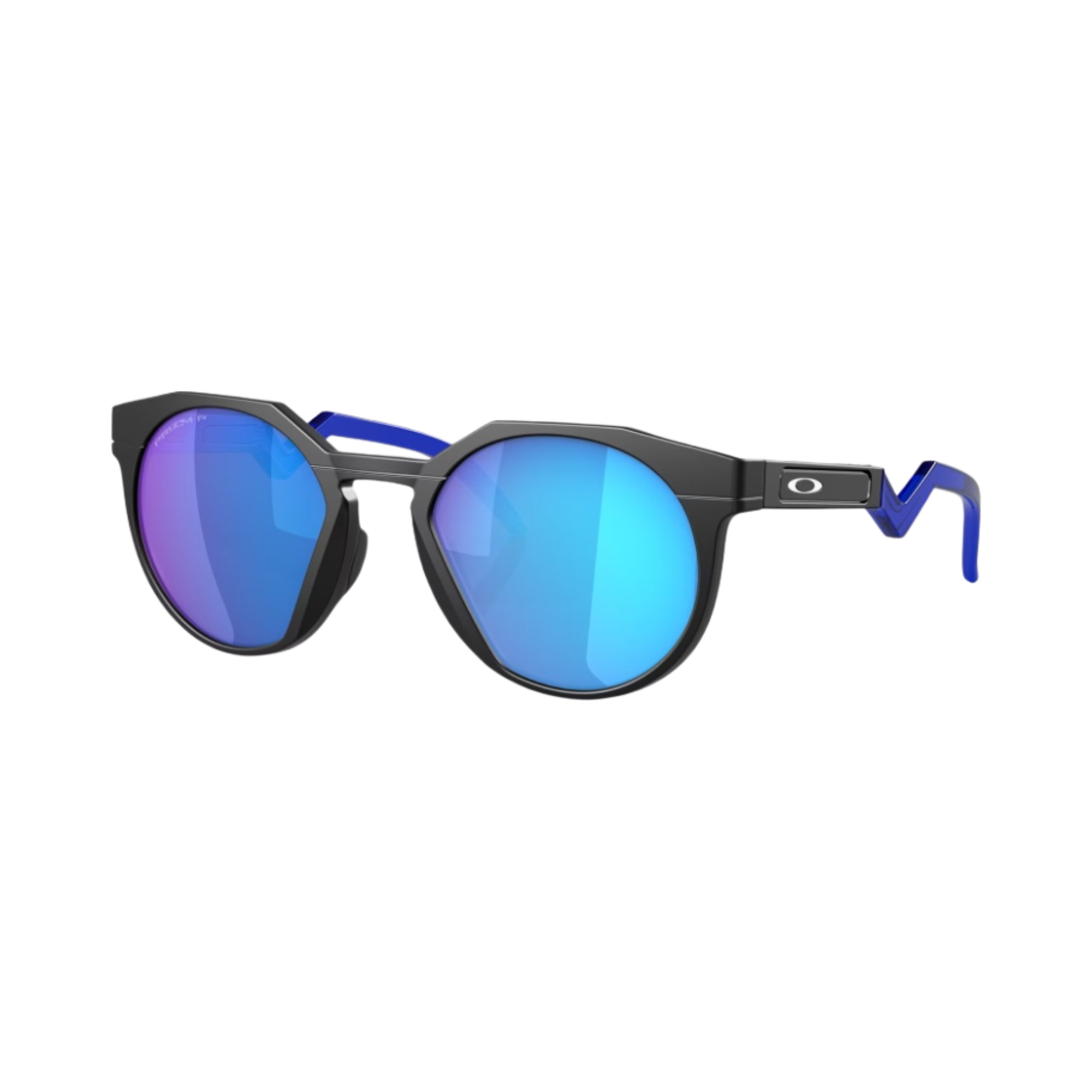 오클리 HSTN 매트 블랙 프레임 프리즘 사파이어 폴러라이즈드 렌즈 로우 브릿지 핏(Oakley HSTN Matte Black Frame Prizm Sapphire Polarized Lenses Low Bridge Fit) - 1