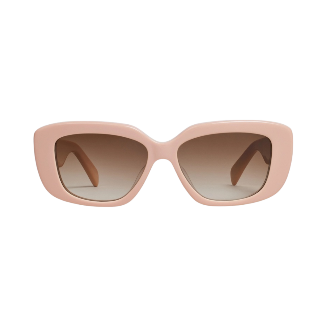 (W) 셀린느 트리옹프 04 아세테이트 선글라스 누드((W) Celine Triomphe 04 Sunglasses in Acetate Nude) - 1