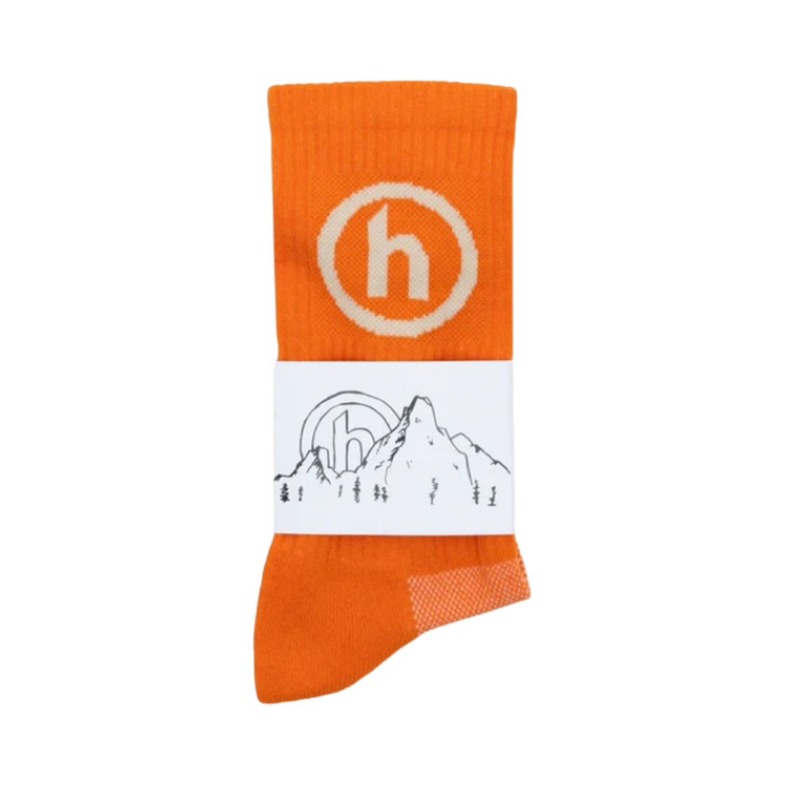 히든 NY H 로고 삭스 오렌지(Hidden NY H Logo Sock Orange)