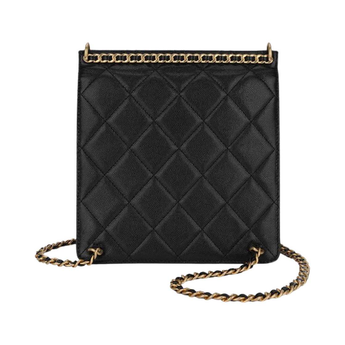 샤넬 백팩 그레인드 카프스킨 & 골드 메탈 블랙(Chanel Backpack Grained Calfskin & Gold Black) - 3
