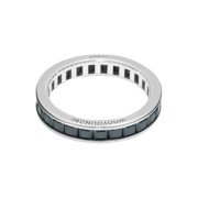 Wooyoungmi Treasure Cushion Band Ring Silver