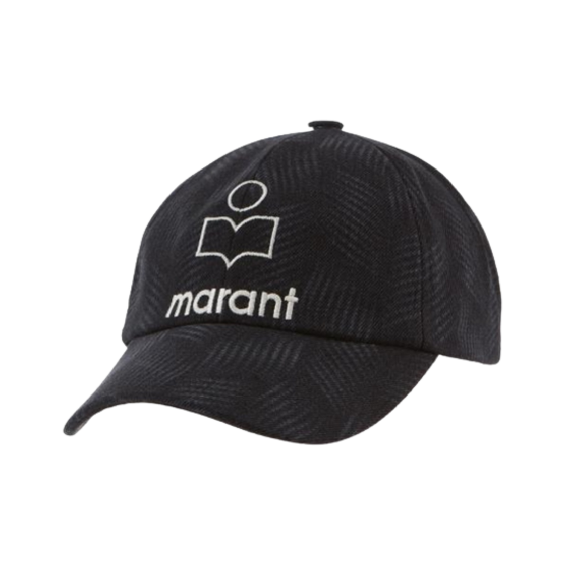 CQ001XHB-A3C04J-02FK Isabel Marant Tyron Logo Cap Black - 23FW