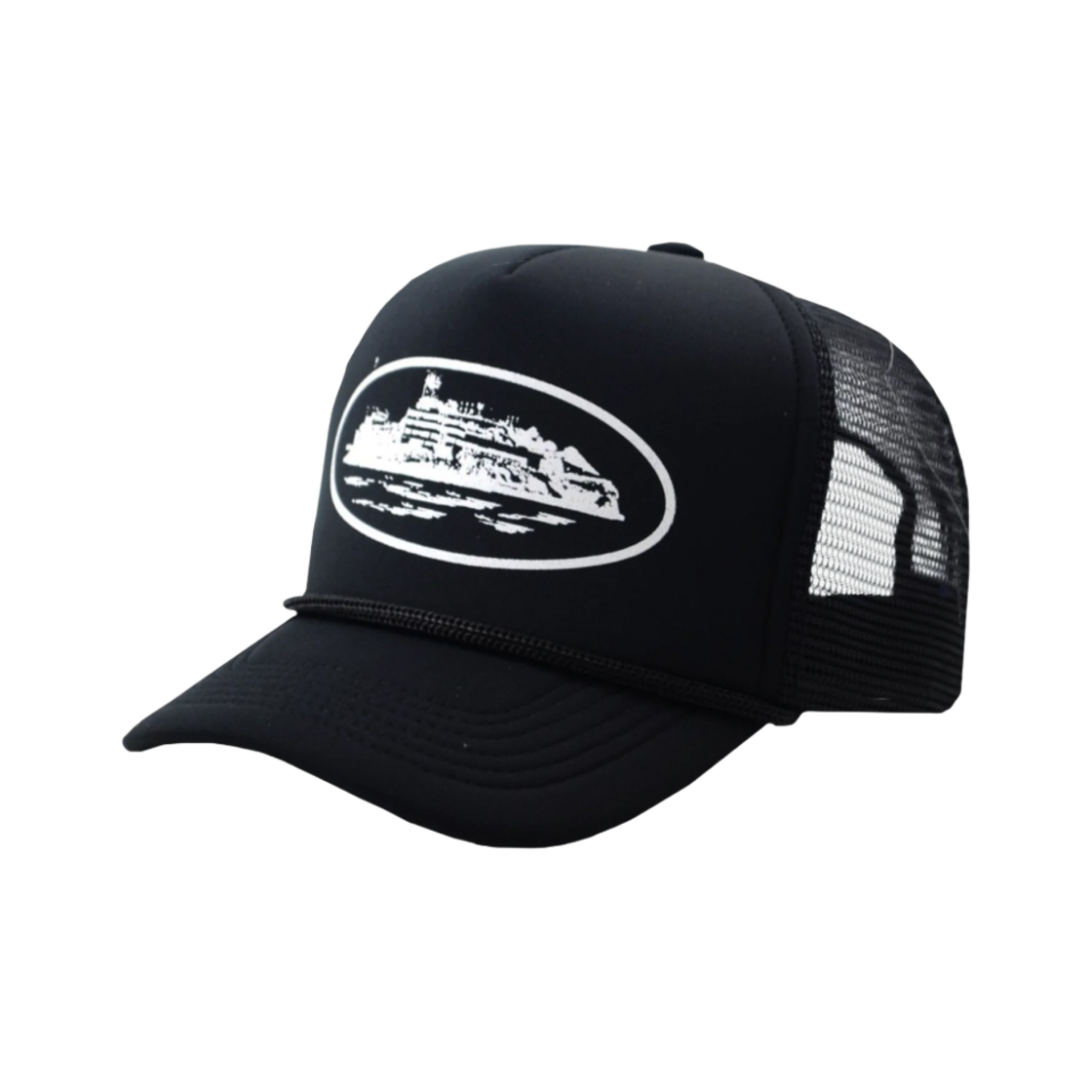 코르테이즈 OG 알카트라즈 트러커 21 블랙(Corteiz OG Alcatraz Trucker 21 Black)